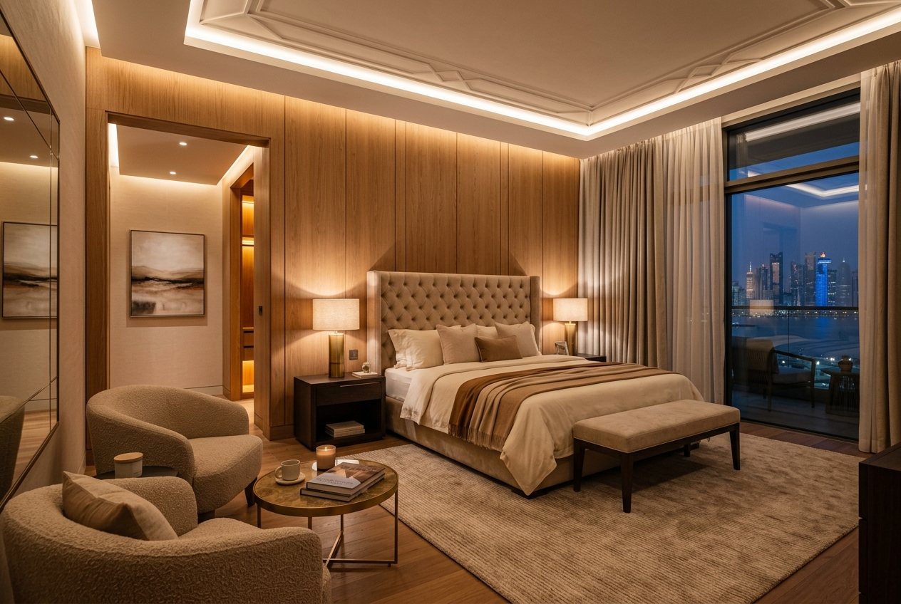 Luxury Master Bedroom Lounge
