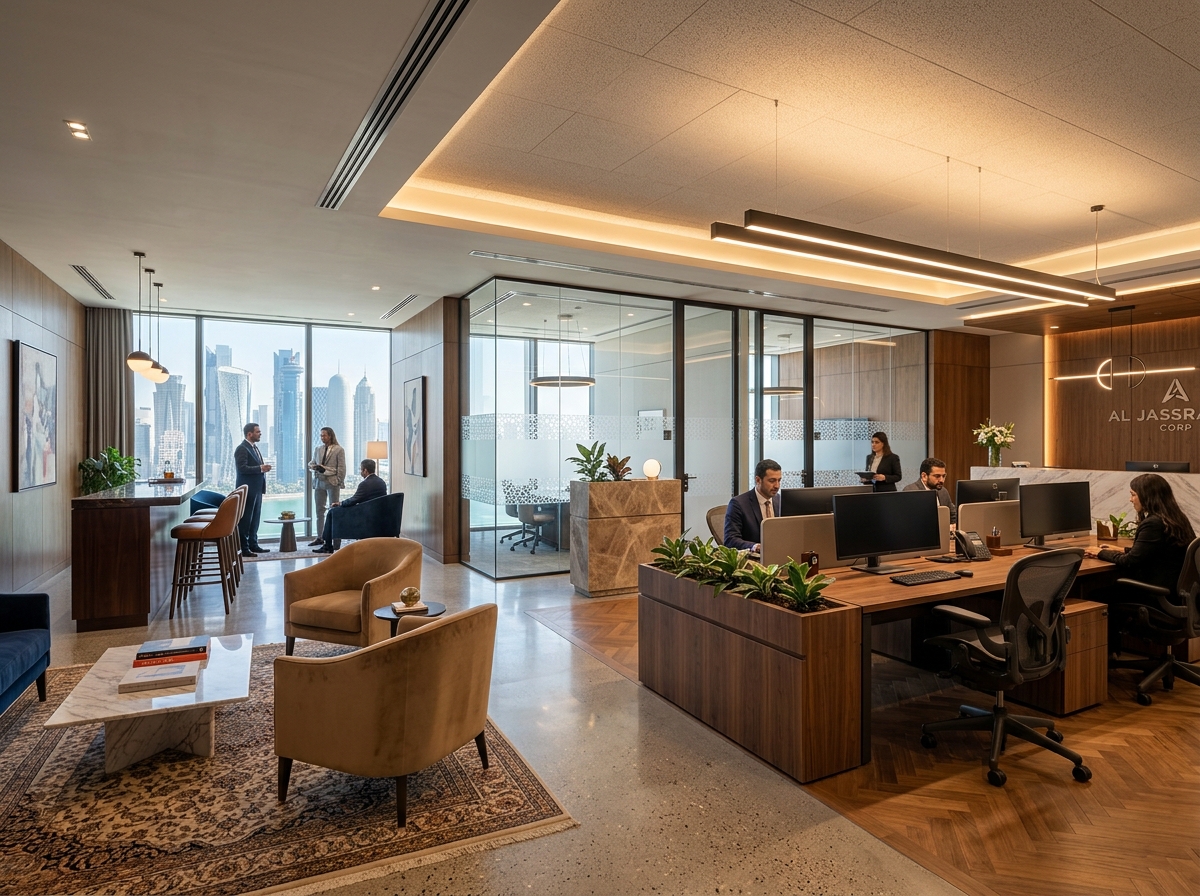 Modern Office Interior Doha