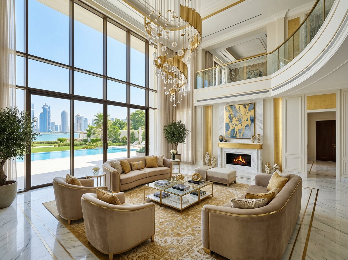 Luxury Villa Interior Qatar